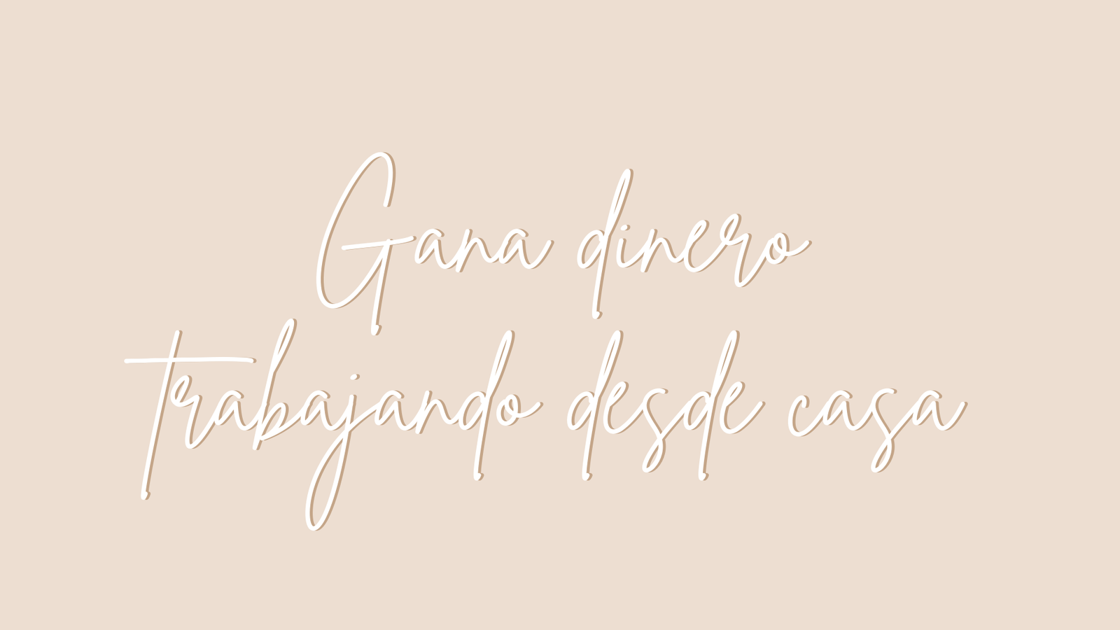 gana dinero desde casa